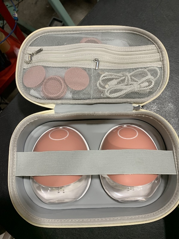 Photo 1 of Momcozy Breast Pump Hospital-Grade, Hands Free Breast Pump App with Leak-Proof DoubleFit Flange, Personalized Multi-Modes & 15 Levels, 2 Count