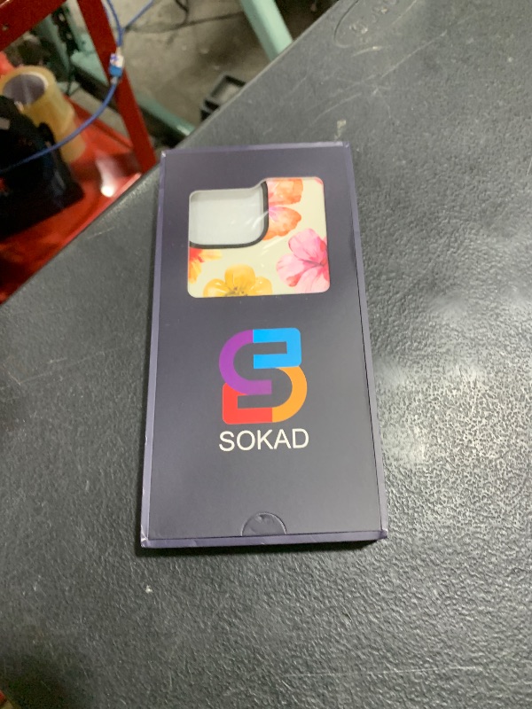 Photo 1 of SOKAD Magnetic Hibiscus Seashell Phone Case for iPhone 16 Pro Max, Cute Summer Florals Pattern Compatible with Magsafe Matte Protective Case Cover with Screen Protector for Girls Women
