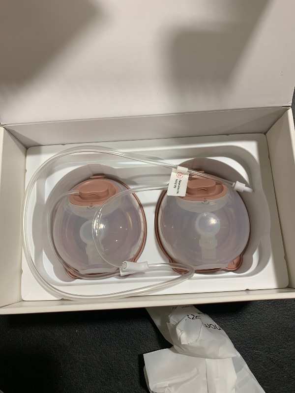 Photo 1 of Momcozy Breast Pump V1 Pro Hospital-Grade, Hands-Free & Portable Wearable Pump, Upgraded Electric Pump with 3 Fine-Tuned Rhythms|15 Levels, Come with Leak-Proof DoubleFit Flange, Cozy Red.