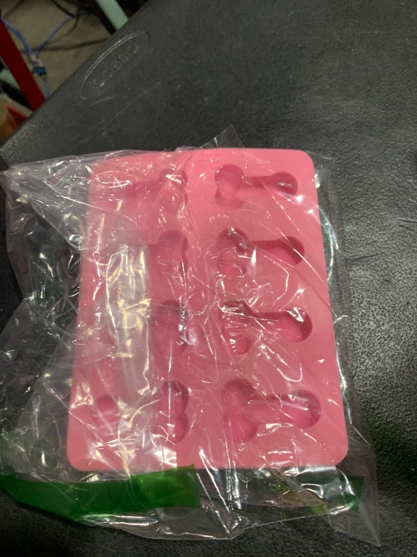 Photo 1 of 2Pcs Novelty Ice Cube Tray Silicone Molds for DIY Fondant Candy Making Chocolate Mold Lollipop Desserts Gum Clay Soap Biscuit Plaster Resin Cupcake Topper Birthday Party Cake Decor Moulds