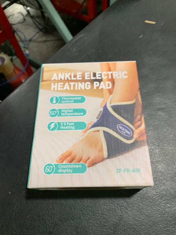 Photo 1 of CAMECO Electric Heating Pad for Achilles Tendinitis, Plantar Fasciitis - Auto Shut Off, Adjustable 86°F-158°F for Pain Relief