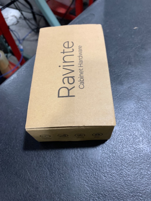 Photo 1 of Ravinte 5 Pack Black Cabinet Pulls 4 Inch Square Cabinet Handles Matte Black Kitchen Hardware for Cabinet Square Drawer Pulls