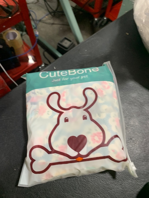 Photo 1 of CuteBone Female Dog Diapers with Skirts 3 Pack Reusable Puppy Dresses Pants for Heat Cycle Period QBD03M