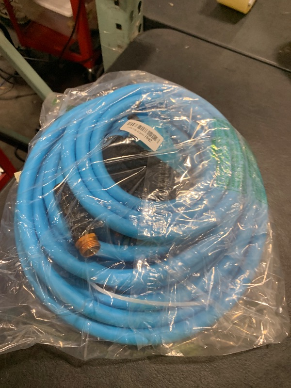 Photo 1 of Kohree 35FT RV Water Hose with Storage Bag, 5/8'' Upgraded Drinking Water Hose Leak Free, No Kink and Flexible Garden Hose for RV, Camper, Truck, Car - Blue