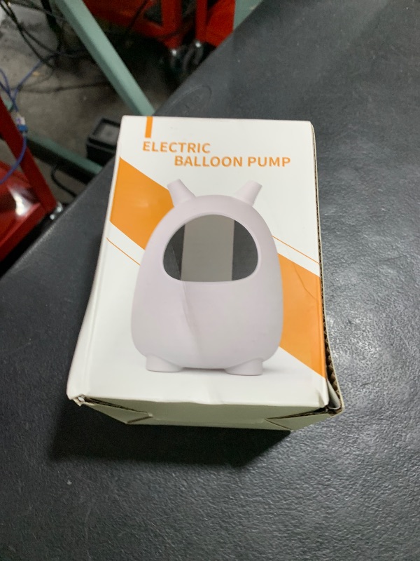 Photo 1 of Balloon Pump Electric, SPLAKS Balloons Inflator Air Pump Portable Balloon Blower for Garland Arch, Party Decoration, Birthday, Gender Reveal, Graduation
