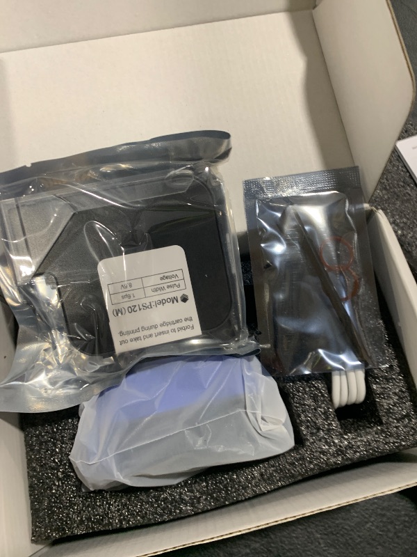Photo 1 of Phezer Upgraded 25.4mm/1 inch Mini Inkjet Printer for All Materials PC11-1, 25 Languages, with Ink Cartridge, Smart Pocket Marking Device for Date Time Barcode Logo Qrcode Batch Number Image Icons