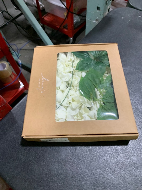 Photo 1 of Ling's Moment Flowers 25pcs Fake Gardenia Ivory Flowers Artificial Flowers with Stem, Fake Flower for DIY Wedding Decorations Centerpieces Bouquets Boutonnieres?Flores Artificiales para Decoracion?