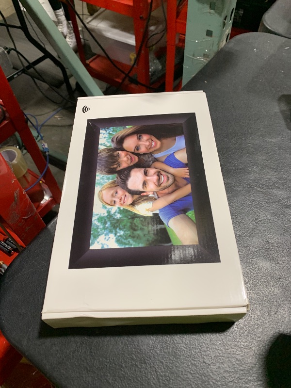 Photo 1 of TROCOTN 10.1 Inches WiFi Digital Picture Frame with 1280x800 IPS LED Touch Screen, Auto-Rotate, 32GB Memory, Share Photos/Videos Instantly via Uhale App or Uhale Web from Anywhere. (White)