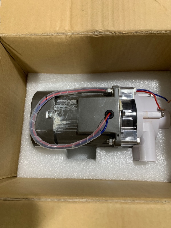 Photo 1 of S-0730 Water Pump for Hoshizaki, Ice Machine Motor Pump Assembly with Cable and Plug Service Kit