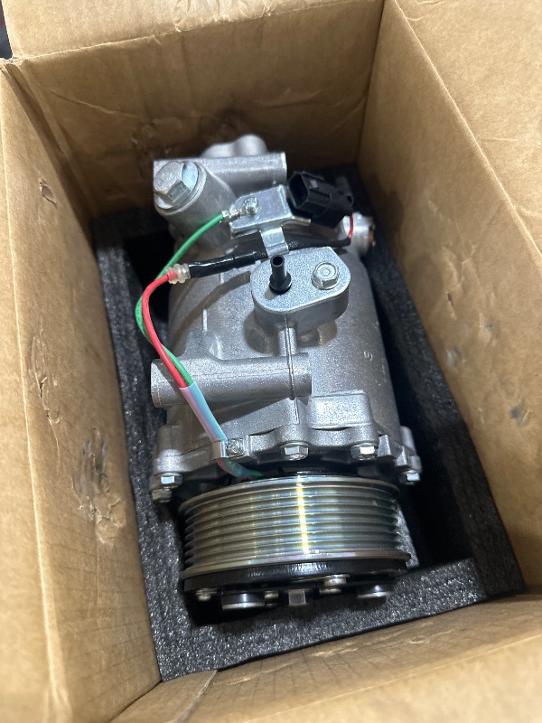 Photo 1 of CO 4920AC, A/C Compressor with Clutch Compatible with 2007-2015 Honda Civic CRV & Acura ILX RDX, Air Conditioning Compressor Replacement Part | New, OE: 38810RWCA03, 38810RZYA0, 138900R5AA02, etc.
