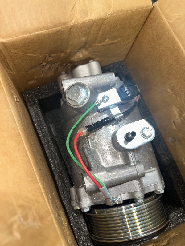 Photo 1 of CO 4920AC, A/C Compressor with Clutch Compatible with 2007-2015 Honda Civic CRV & Acura ILX RDX, Air Conditioning Compressor Replacement Part | New, OE: 38810RWCA03, 38810RZYA0, 138900R5AA02, etc.