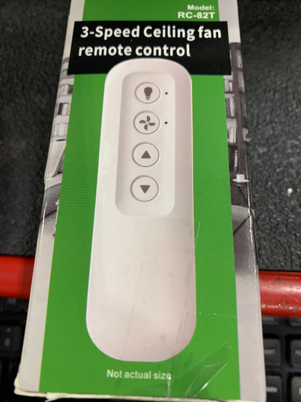 Photo 1 of 99813 Replacement for Hunter Ceiling Fan Remote Control, 3-Speed and Light Dimmer with Wall Mount, Replace 99770 99392 99118 99122 99123 99119 (Remote Only)
