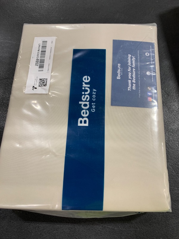 Photo 1 of Bedsure Duvet Cover Queen Size - Soft Double Brushed Bedding Set for Kids & Adults, Zipper Closure, 3 Pieces, Includes 1 Duvet Cover (90"x90") & 2 Pillow Shams, NO Comforter, Linen