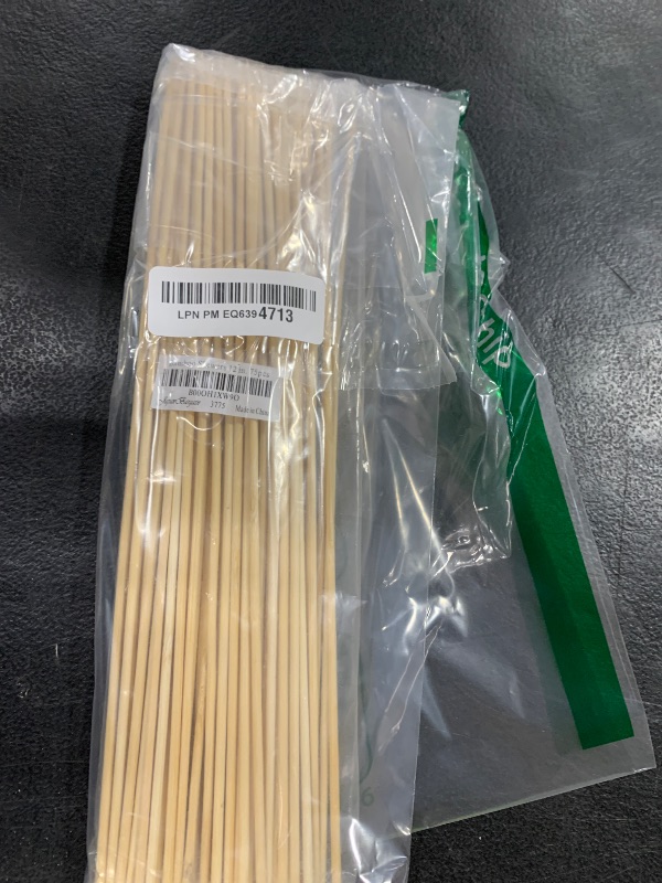 Photo 1 of JapanBargain 3775, BBQ Bamboo Skewers for Grilling Shish Kabob Grill Fruit Corn Chocolate Fountain Cocktail Picks Long Toothpicks for Appetizers, 12 inch, 75pcs
