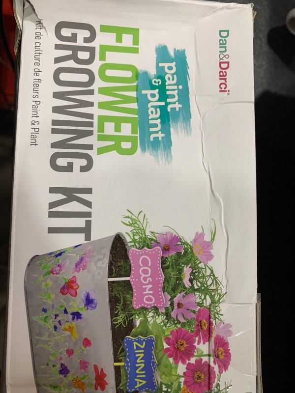 Photo 1 of Paint & Plant Flower Growing Kit for Kids - Gift Ideas Age 5 6 7 8-12 Year Old Girl - Best Birthday Crafts Gifts for Girls & Boys, Fun Children Gardening Kits, Art Projects for Ages 5-12 Years