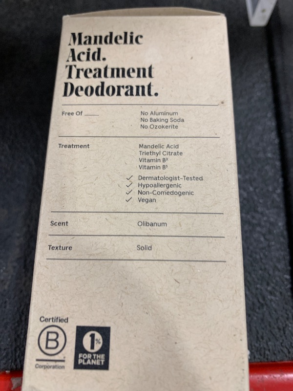 Photo 1 of Nécessaire The Deodorant Olibanum | Natural Aluminum Free Deodorant For Women & Men. Extra Strength Treatment with Mandelic Acid. Free of Baking Soda, Ozokerite & Parabens (75 g/2.5 oz)
