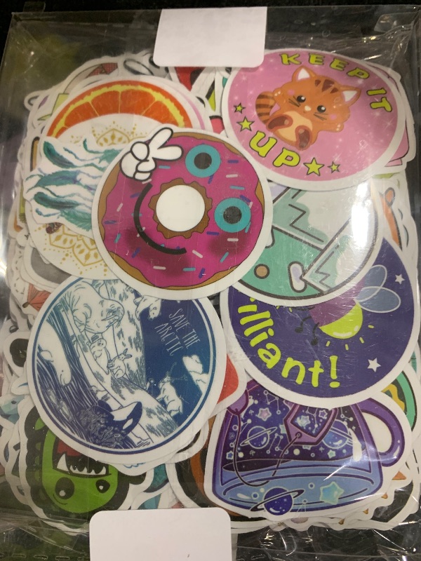 Photo 1 of Sticker for Water Bottles, 300 Pcs/Pack Cute Vinyl Waterproof Vsco Laptop Stickers for School Students Gifts Classroom Teachers Prizes Stickers for Kids Teens Girls