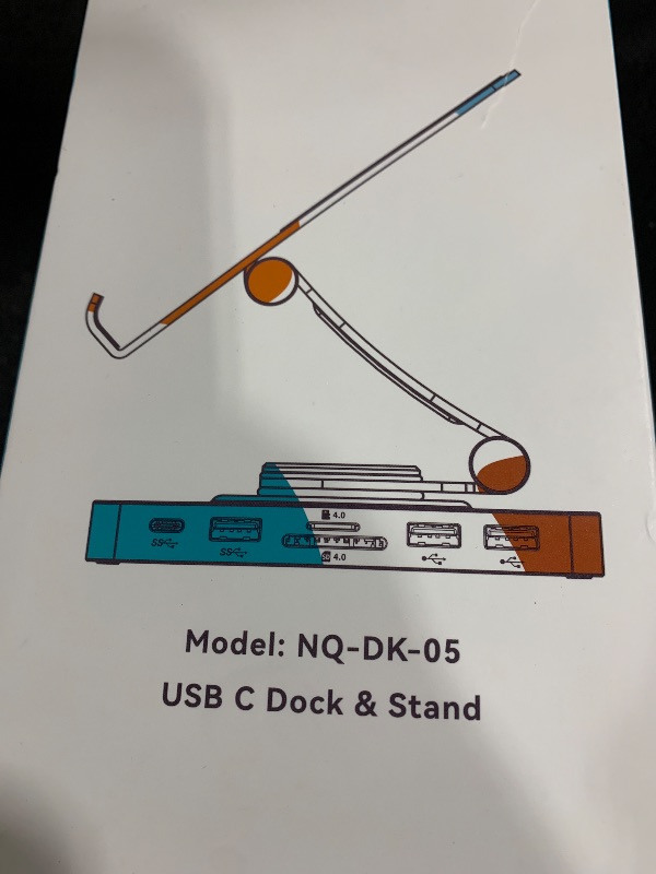 Photo 1 of Versatile USB C Docking Station for iPad, 11-in-1 with SD TF 4.0 Reader, 4K@60Hz HDMI, RJ45, Audio, USB A, USB C, Rotatable Dock, for Tablet, Steam Deck, ROG Ally, Legion Go, Msi Claw, Samsung, etc