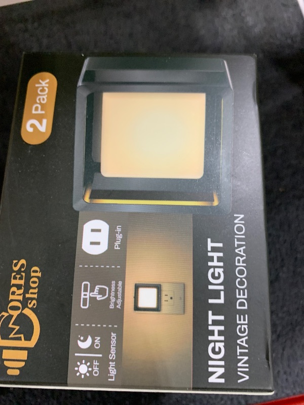 Photo 1 of DORESshop LED Night Light, Night Lights Plug Into Wall [2 Pack] with Dusk-to-Dawn Sensor, Dimmable Nightlights, Adjustable Brightness for Bathroom, Hallway, Bedroom,Kids Room,Stairway,Soft White