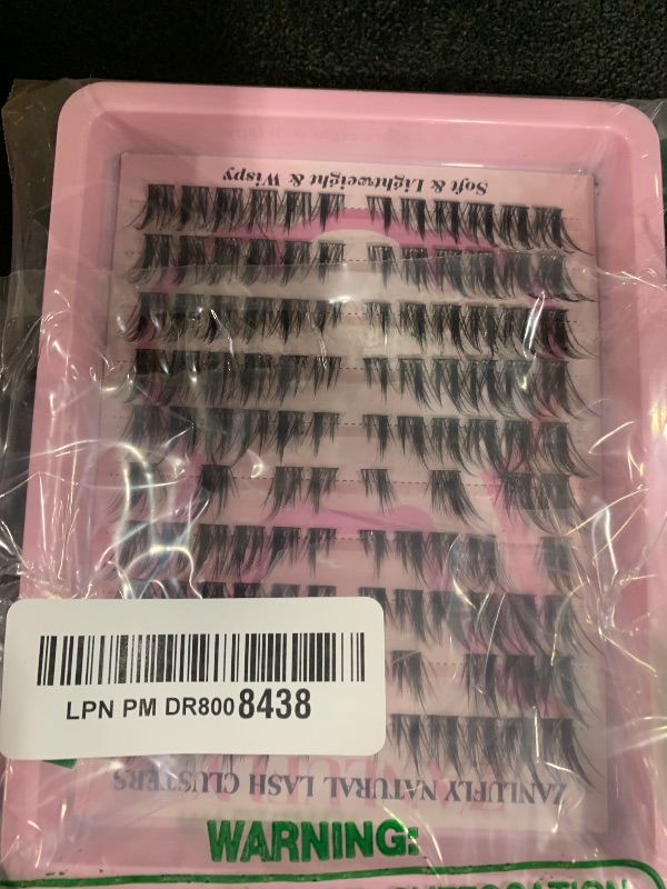 Photo 1 of Geeneiya Volume Lash Clusters Kit DIY Lash Extension Kit D Curl Eyelash Extensions with Waterproof Lash Bond and Seal Waterproof Tweezers,10-16MM Cluster Lashes 300Pcs