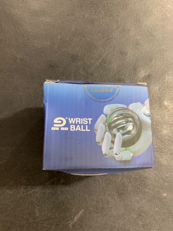 Photo 1 of JIN BD Wrist Trainer Ball Auto-Start Wrist Strengthener Gyroscopic Forearm Exerciser Gyro Ball for Strengthen Arms, Fingers, Wrist Bones and Muscles