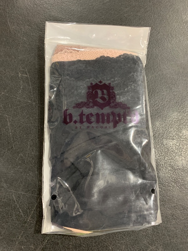 Photo 1 of b.tempt'd by Wacoal womens B Bare Panty 3 Pack Hipster Panties, Rose Smoke, Antler, Night, Large US