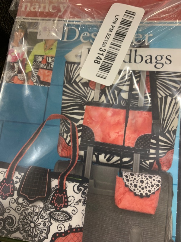 Photo 1 of Sewing with Nancy Designer Handbags DVD Zieman w/ Eileen Roche Hand Bags