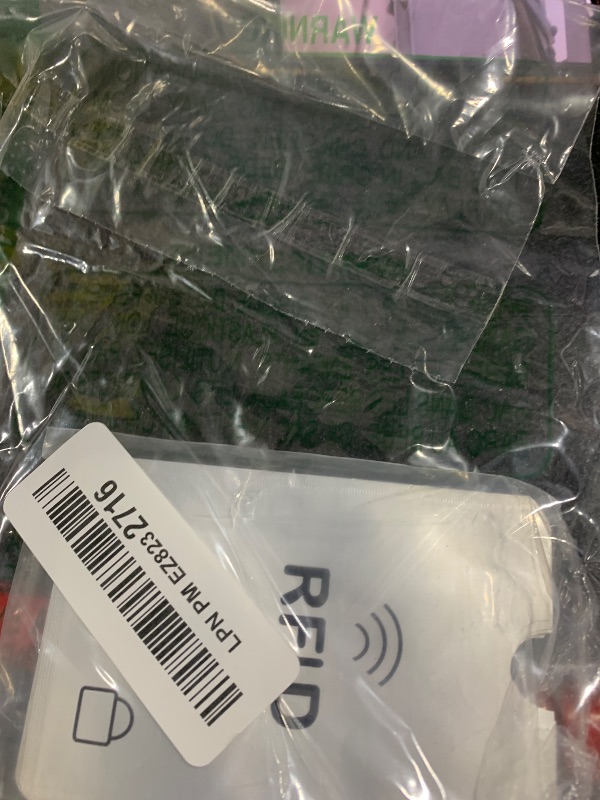 Photo 1 of SaiTech IT Set of 10 RFID Blocking Sleeves Best way to Protect your Cards from Electronic Theft, Durable, Lightweight and Compact Design to fit in any Pocket or Purse (Silver)