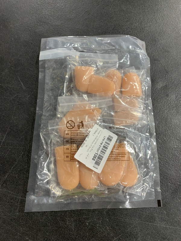 Photo 1 of 12 Pcs Silicone Toe Covers, 3 Size Toe Protectors, Pain Relief for Corns, Blisters, Calluses (6 Large+4 Medium+2 Small)