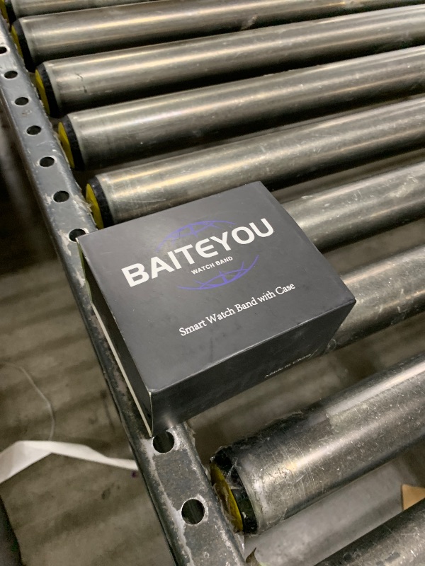 Photo 1 of BAITEYOU Stainless Steel Bands with Case Compatible with Samsung Galaxy Watch 7 44mm, Rugged Protective Case Cover 