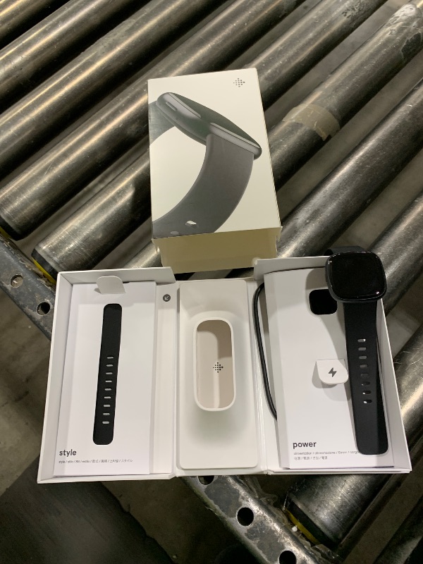 Photo 1 of Fitbit Versa 4 Fitness Smartwatch with Daily Readiness, GPS, 24/7 Heart Rate, 40+ Exercise Modes, Sleep Tracking and more