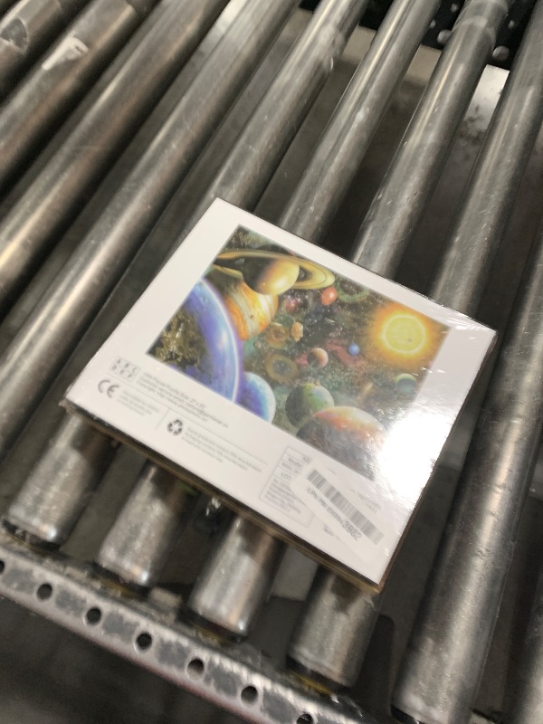 Photo 1 of Jigsaw Puzzles 1000 Pieces for Adults, Families (Space Traveler, Solar System) Pieces Fit Together Perfectly