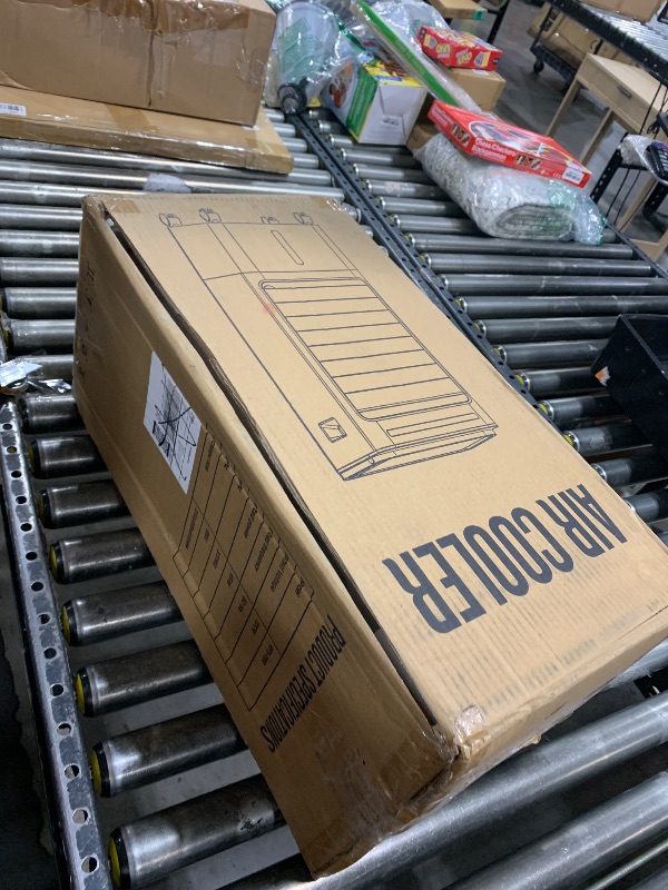 Photo 1 of DOES NOT GET COOL PARTS ONLY !!!!------------------------Portable Air Conditioners, 4-IN-1 Indoor air Conditioner No Venting Required for Bedroom, AC Portable Ventless Air Conditioner for Room, Stand Up Windowless Air Conditioner, Evaporative Air Cooler
