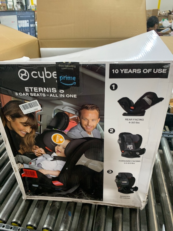 Photo 1 of CYBEX Eternis S™ All-in-One Convertible Car Seat-Pepper Black