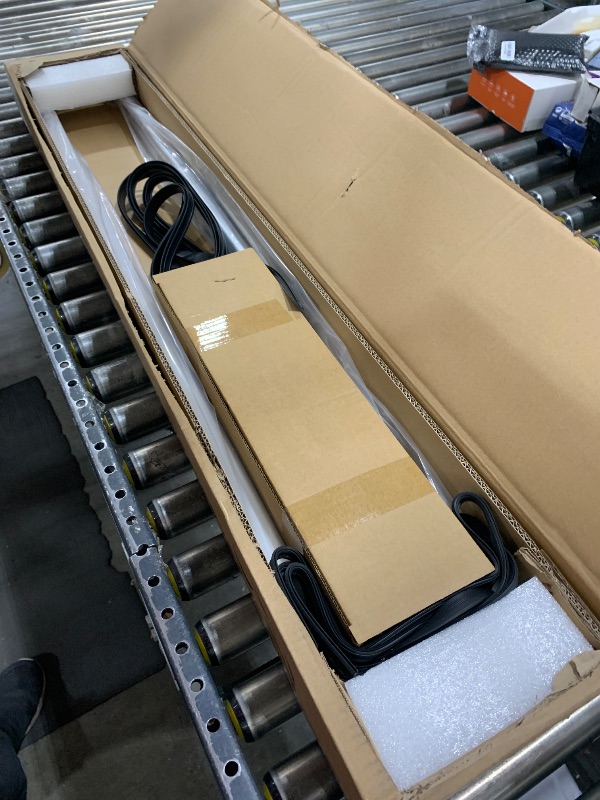 Photo 1 of YHTAUTO 165LBS Upgraded Universal Roof Rack Cross Bars for Roof Width Less Than 51.2" with 3 Pair of Mounting Clamps - Fit Vehicle W/Naked Roof - T6063 Aluminum Window Frame CrossBars Anti-Rust