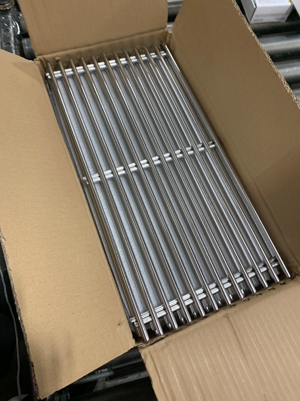 Photo 1 of BQMAX Replacement Parts Kit for Master Forge BG179A, Stainless Steel Cooking Grid Grates and Heat Plates Grill Parts for Master Forge BG179A, BG179AO Grill Parts