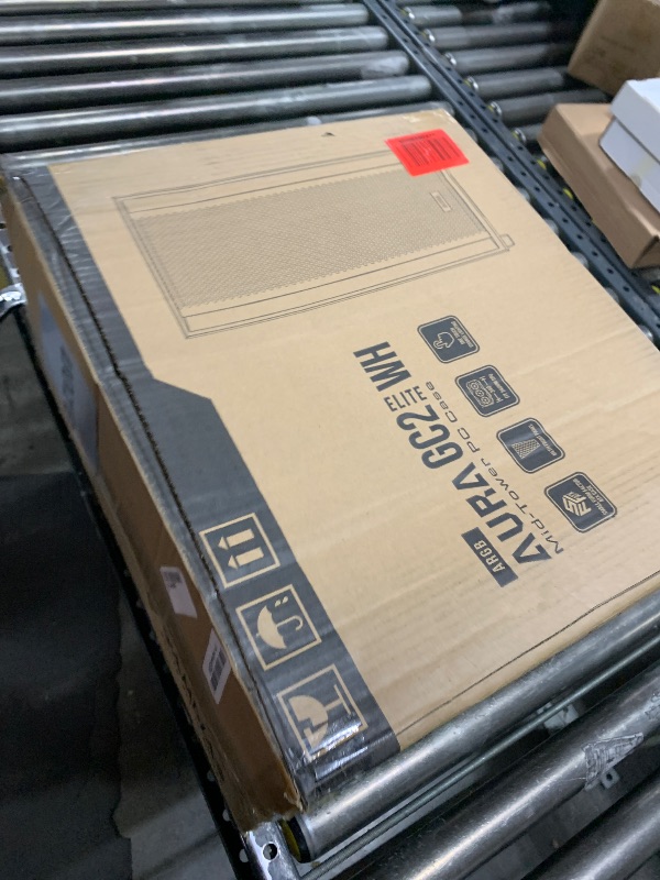 Photo 1 of GAMDIAS White ATX Mid Tower Gaming Computer PC Case with Side Tempered Glass, Preinstalled 4X 120mm ARGB Fans, Support Up to 6X 120mm Fans, 360mm AIO/Radiator, 340mm GPU/VGA, 160mm CPU Air Cooler