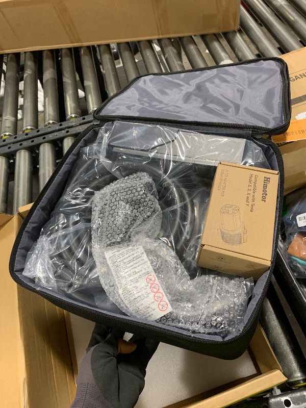 Photo 1 of Tera 2025 New EV Charger for Tesla 40A 2.8" Largest Display ETL FCC Most Compact 25FT NACS Level 2 NEMA 14-50 Plug & NEMA 5-15 for Level 1 Waterproof IP66 Portable EVSE for Tesla Model Y/3/S/X P06