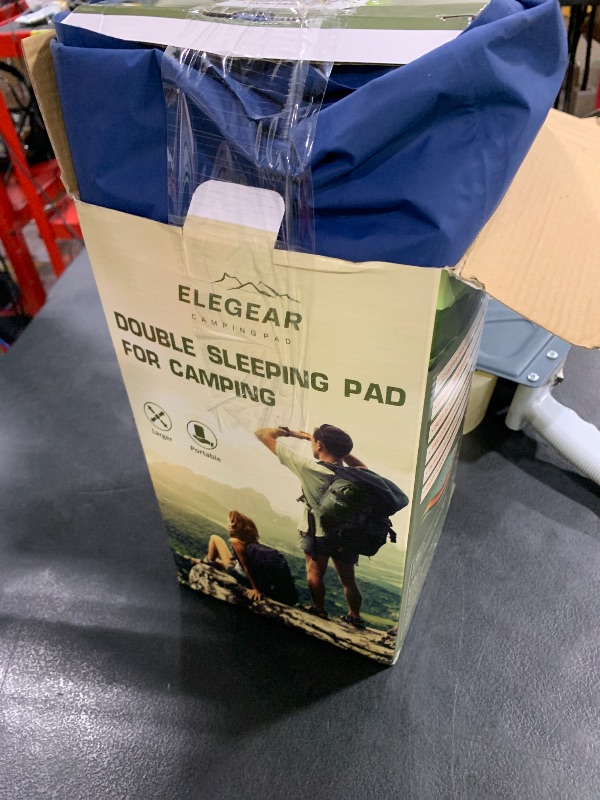 Photo 1 of Elegear Double Sleeping Pad - 4" Ultra-Thick Self Inflating Camping Mat for 2 Persons with Built-in Pillow and Foot Pump