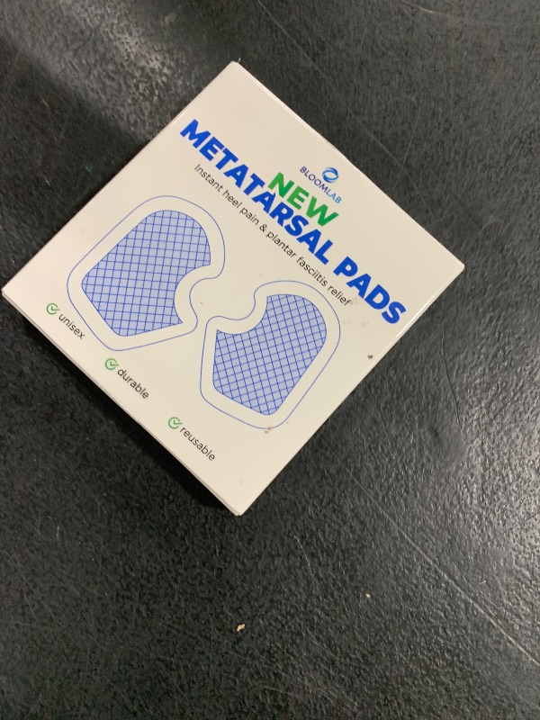 Photo 1 of Metatarsal Pads for Women and Men – 4 Piece, 1/4'' Thick, FSA HSA Eligible, Ball of Foot Cushions, All Day Pain Relief and Comfort – Forefoot Pads, for Metatarsalgia, Morton's Neuroma