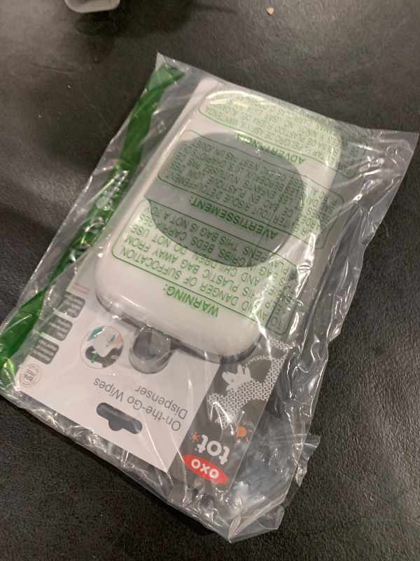 Photo 1 of OXO Tot On-The-Go Wipes Dispenser- Gray, 1 Count (Pack of 1)