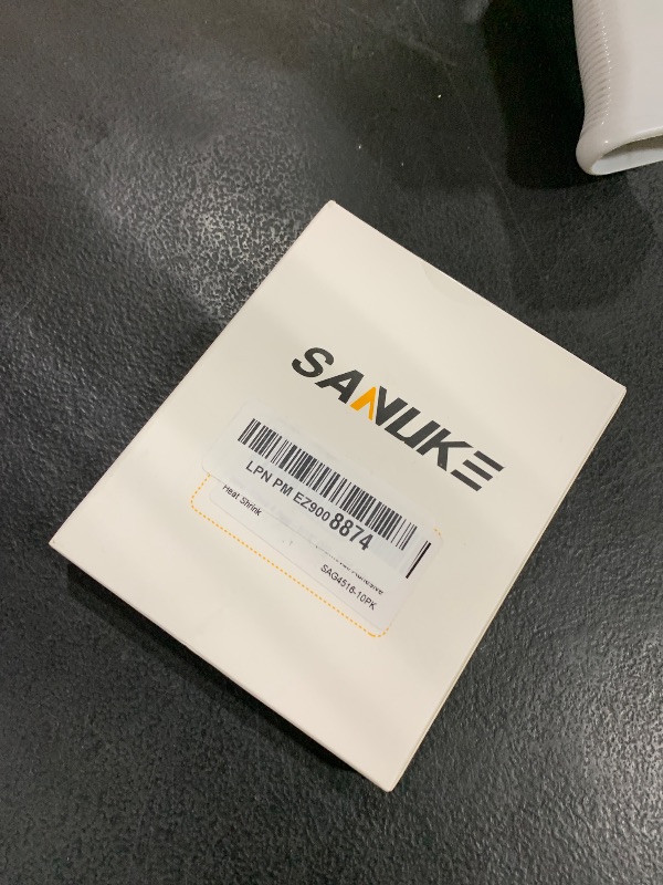 Photo 1 of 10pcs 4 Awg - 5/16" (M8) Sanuke Wire Lugs Ring Terminal Connectors Ends, UL Listed Heavy Duty for Battery Cable Lug Wire Electrical Eyelets with 3:1 Dual Wall Adhesive Heat Shrink