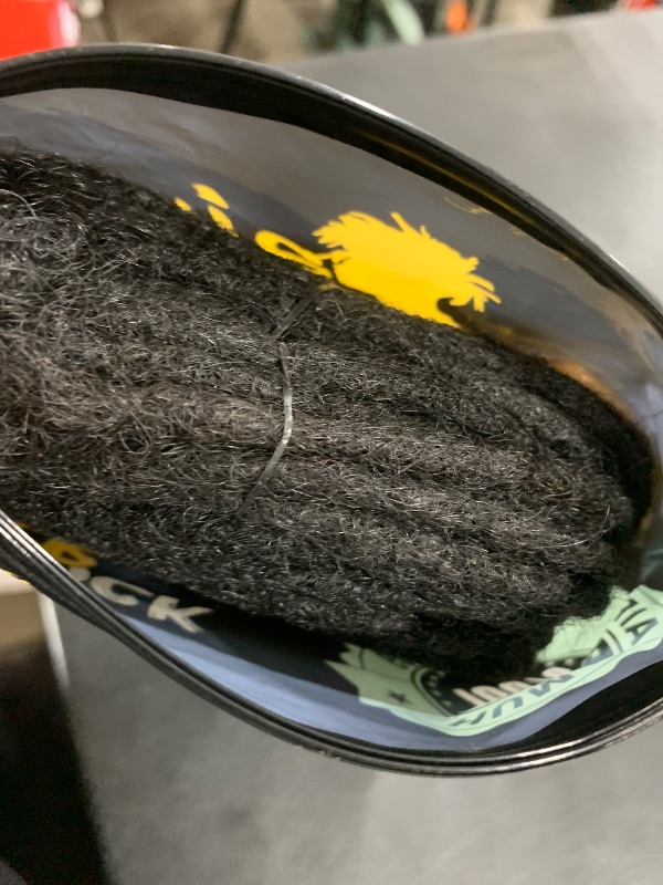 Photo 1 of DAIXI 0.4cm Thickness 12 Inch 100 Strands and 0.6 0.8cm 100% Real Human Hair Dreadlock Extensions for Man/Women Full Head Handmade Permanent loc Extensions Bundles Can Be Dyed Bleached Curled Twisted