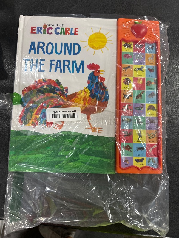 Photo 1 of World of Eric Carle, Around the Farm 30-Button Animal Sound Book - Great for First Words - PI Kids