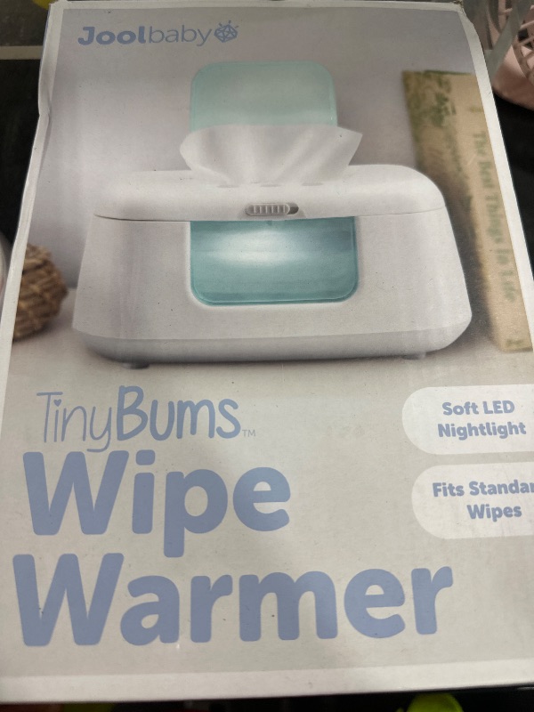 Photo 1 of TinyBums Baby Wipe Warmer & Dispenser with LED Changing Light & On/Off Switch - Jool Baby