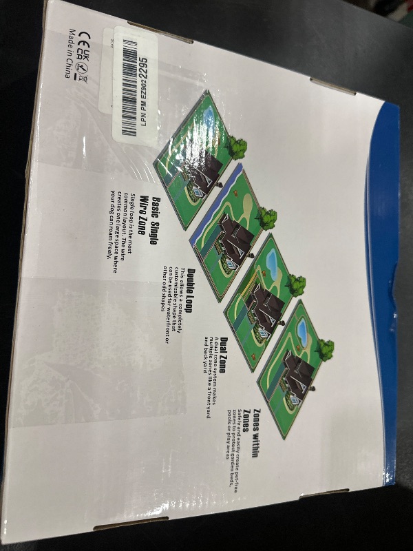 Photo 1 of PcEoTllar Electric Fence for Dogs, Rechargeable Underground Dog Fence System, Pet Containment System, 2 Waterproof Training Collar Receivers, with 656Ft Underground/Aboveground Boundary Wire