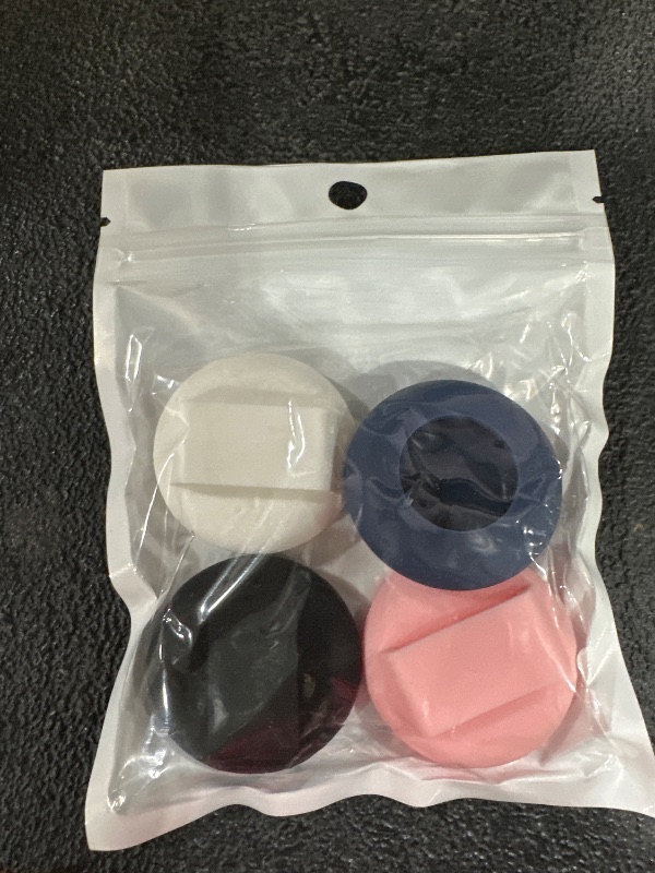 Photo 1 of [4 Pack] Princess Ocean Medallion Watch Adapters - Silicone Cruise Accessories Holder for Carnival Ocean Medallion (2023, 2024, 2025), Fits Watch Wristbands - Black, White, Pink, Dark Blue
