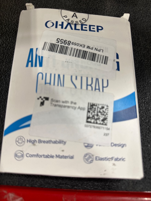 Photo 1 of Anti Snore Chin Strap for CPAP Users, Snore Stopper with Adjustable Velcro, Chin Strap for Sleeping Comfortable Stop Snoring Solution, Anti Snoring Devices Breathable and Reusable