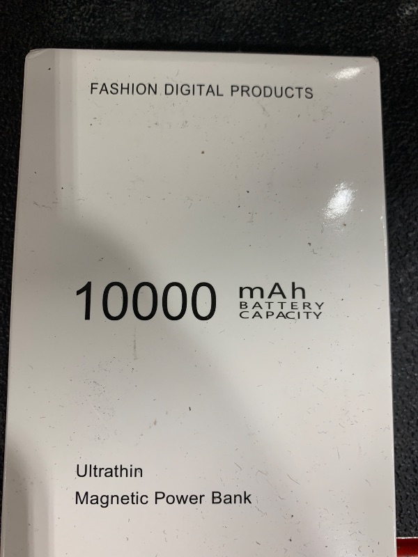 Photo 1 of Wireless Portable Charger, 10000mAh Magnetic Power Bank for Samsung Galaxy S25 Ultra S24 FE S23 S22 S21 S20 A16 A15 A55, iPhone 16 Pro Max 15 14 13 12, 20W Fast Charging Battery Pack with USB-C Cable