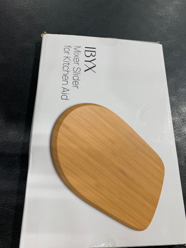 Photo 1 of Ibyx Elegant Sliding Tray - Compatible with 4.5 Qt KitchenAid Stand Mixers and Other Heavy Appliances (Natural)